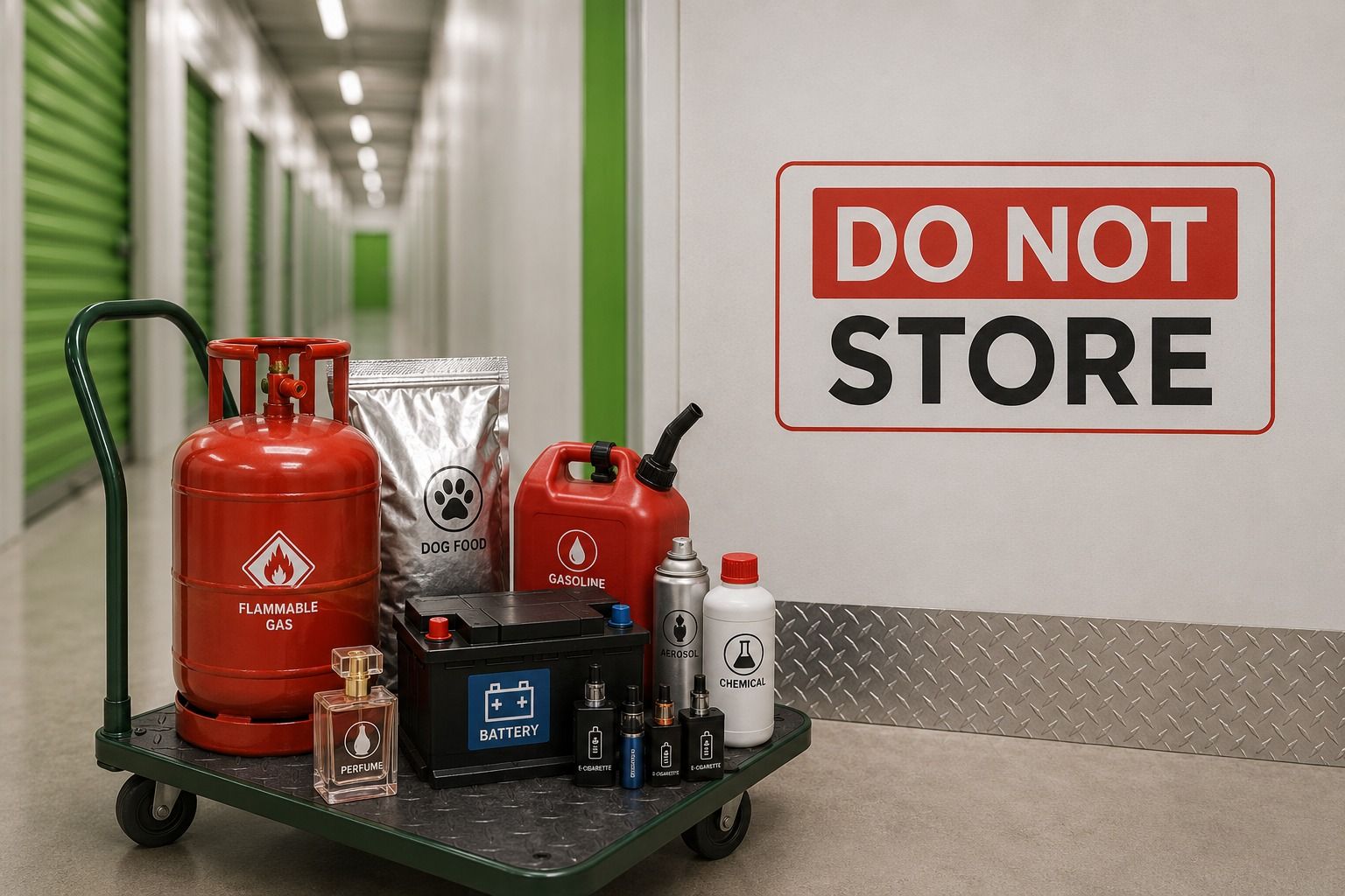 What Items Are Not Allowed in Storage Units in Dubai?
