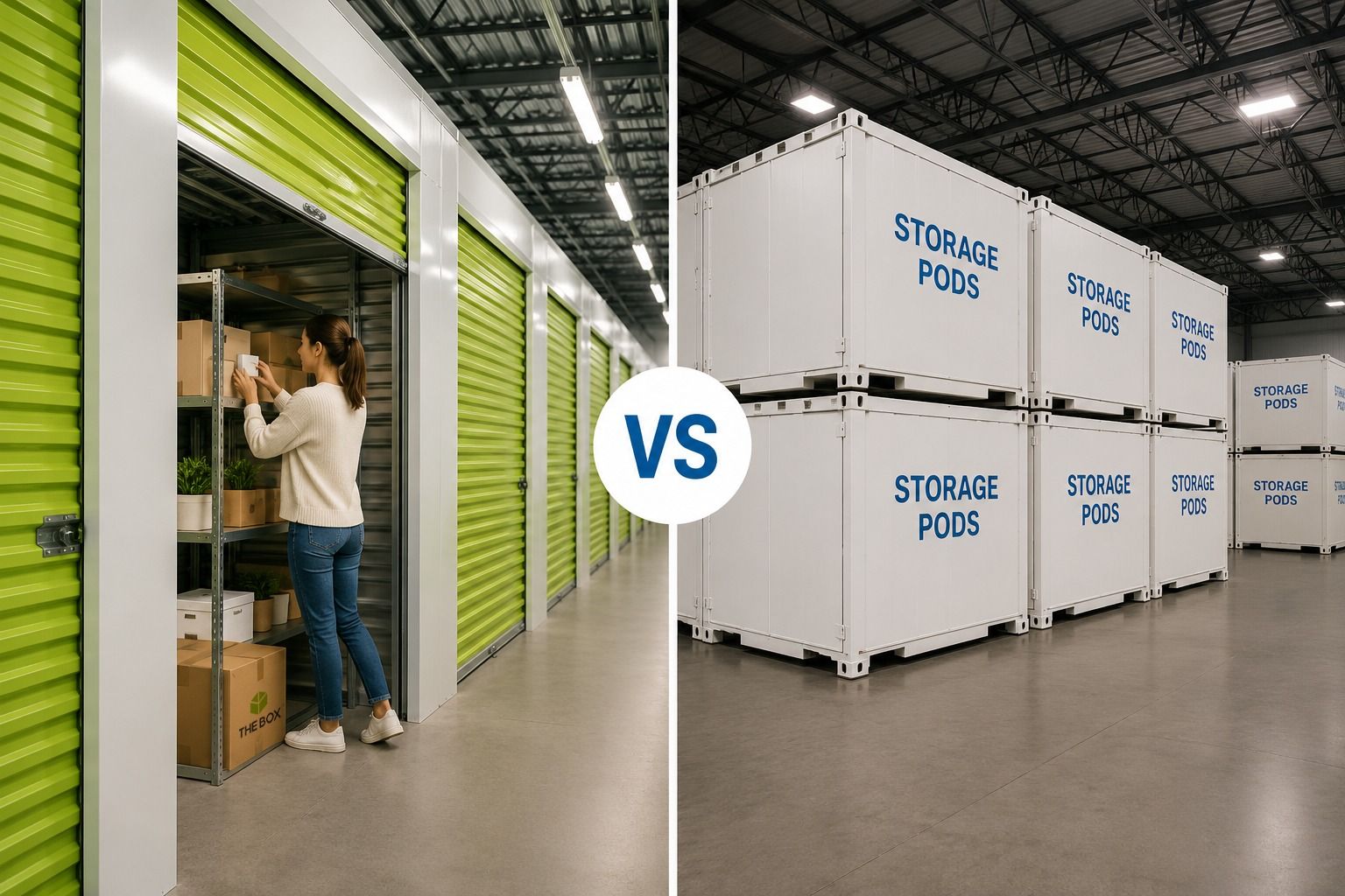 Storage Pods vs Self Storage Units in Dubai: Which One Is Better?
