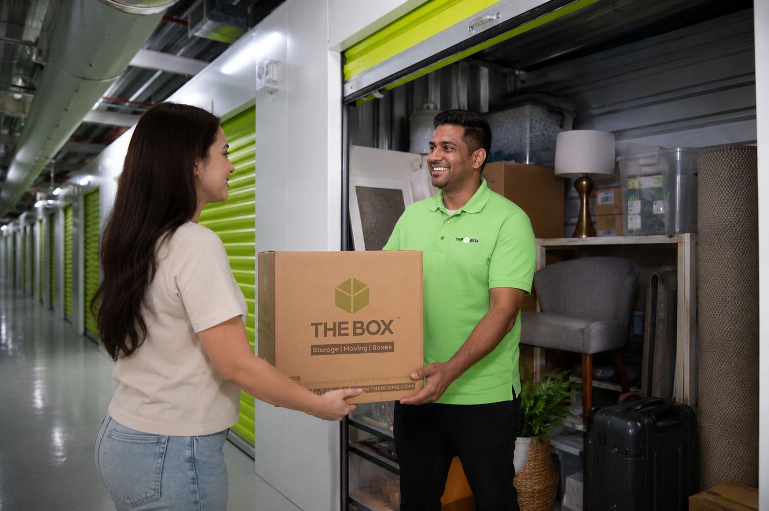 Why choose The Box instead of just any storage company in Dubai?